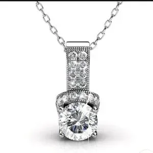 Cate Chloe Jewelry Cate Chloe 8k White Gold Laya Necklace